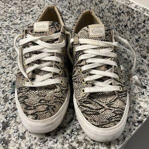 Snakeskin womens keds sneakers
